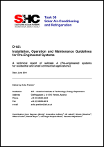 A5: Installation, Operation and Maintenance Guidelines for Pre-Engineered Systems